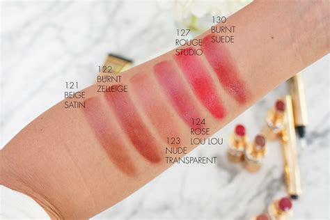 ysl rouge volupté shine swatches|ysl rouge volupte shine 122.